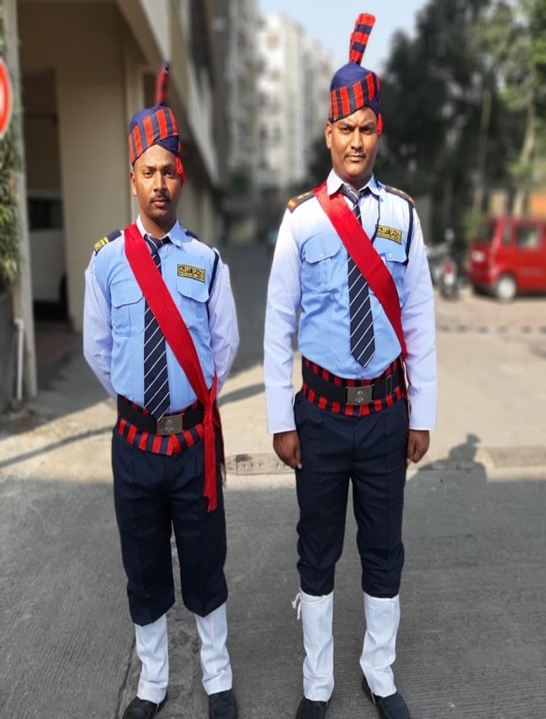 Security team supporting an event